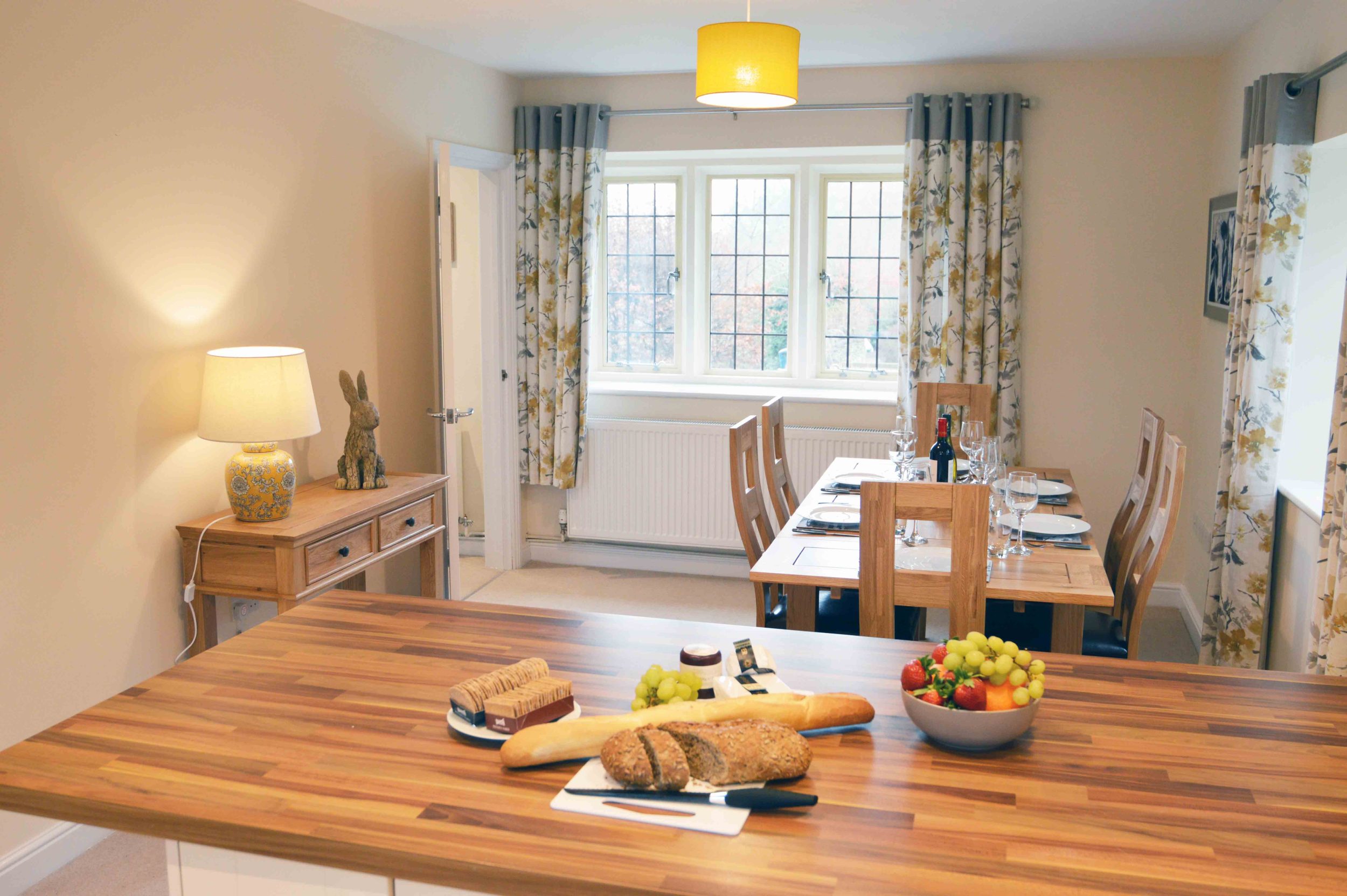 Meadow View - breakfast bar and dining area Mother's Day Treat