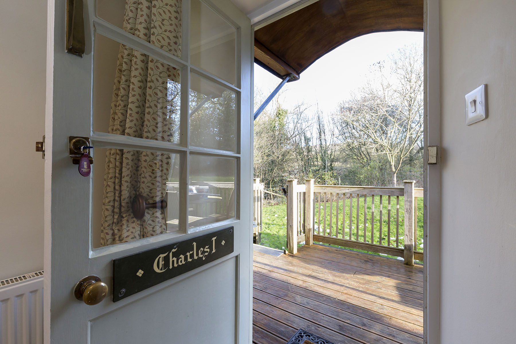 Charles I and veranda Charles I