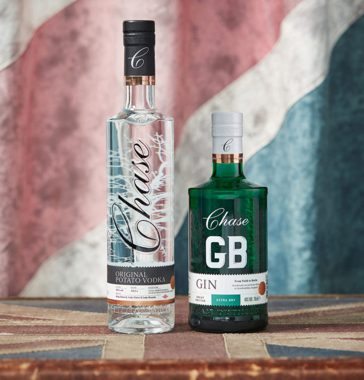 Bottle of Chase gin