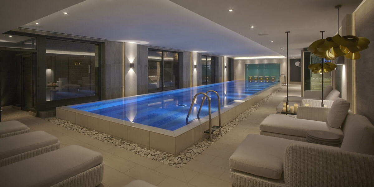 Dormy House Spa luxurious indoor swimming pool