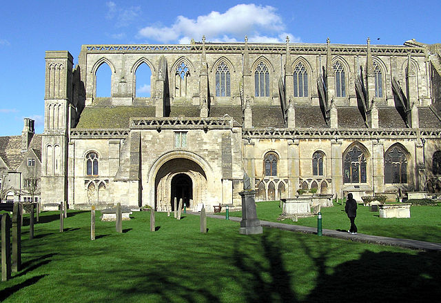 Malmesbury Abbey ruins Malmesbury Abbey ruins