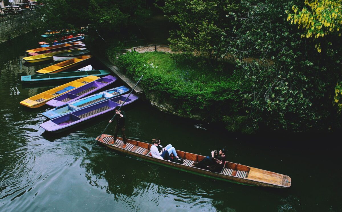 Punting in Oxford