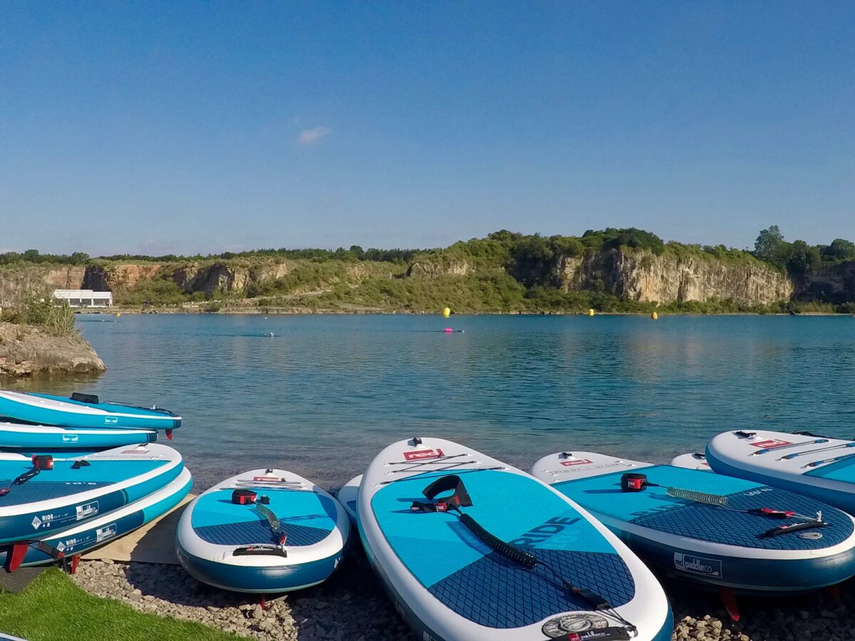 Stand Up Paddleboarding, Bear + Wolf