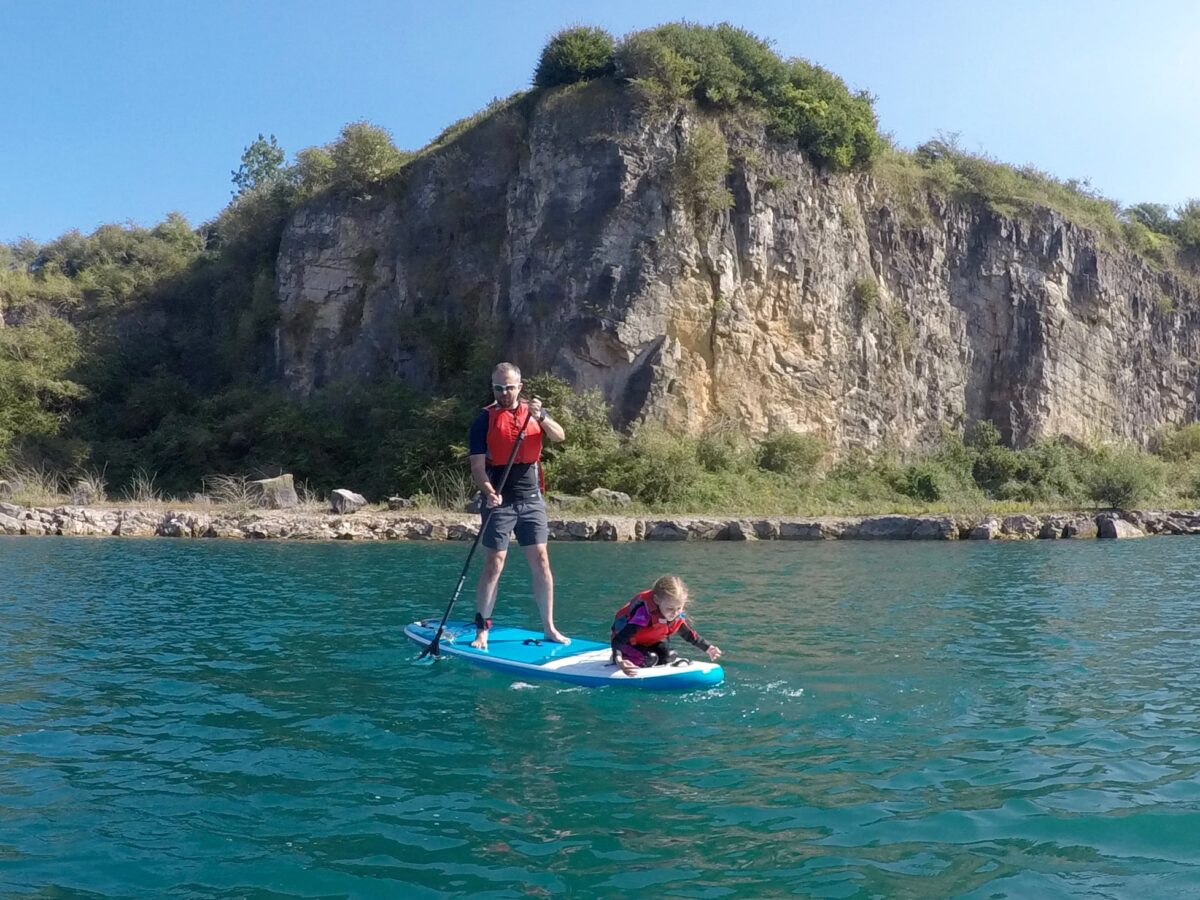 Stand Up Paddleboarding, Bear + Wolf