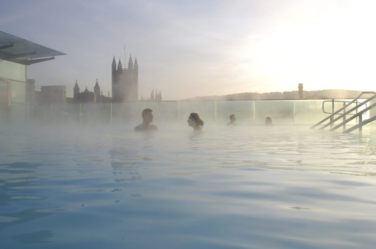 Rooftop Pool at Thermae Bath Spa