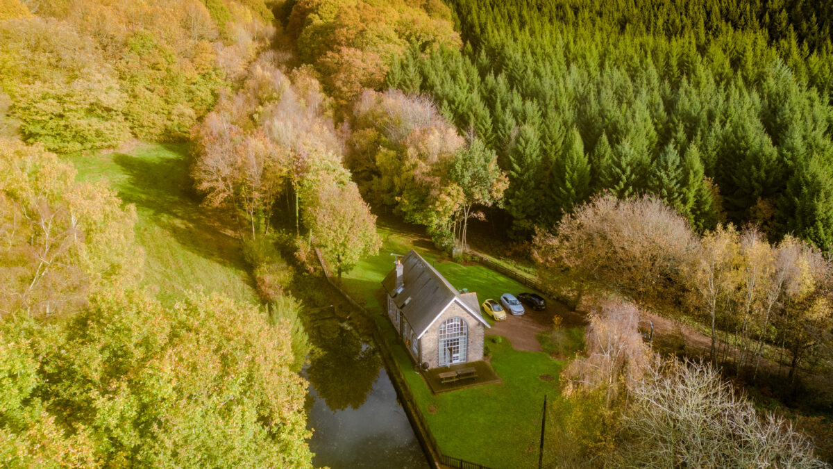 the old pump house, forest of dean
