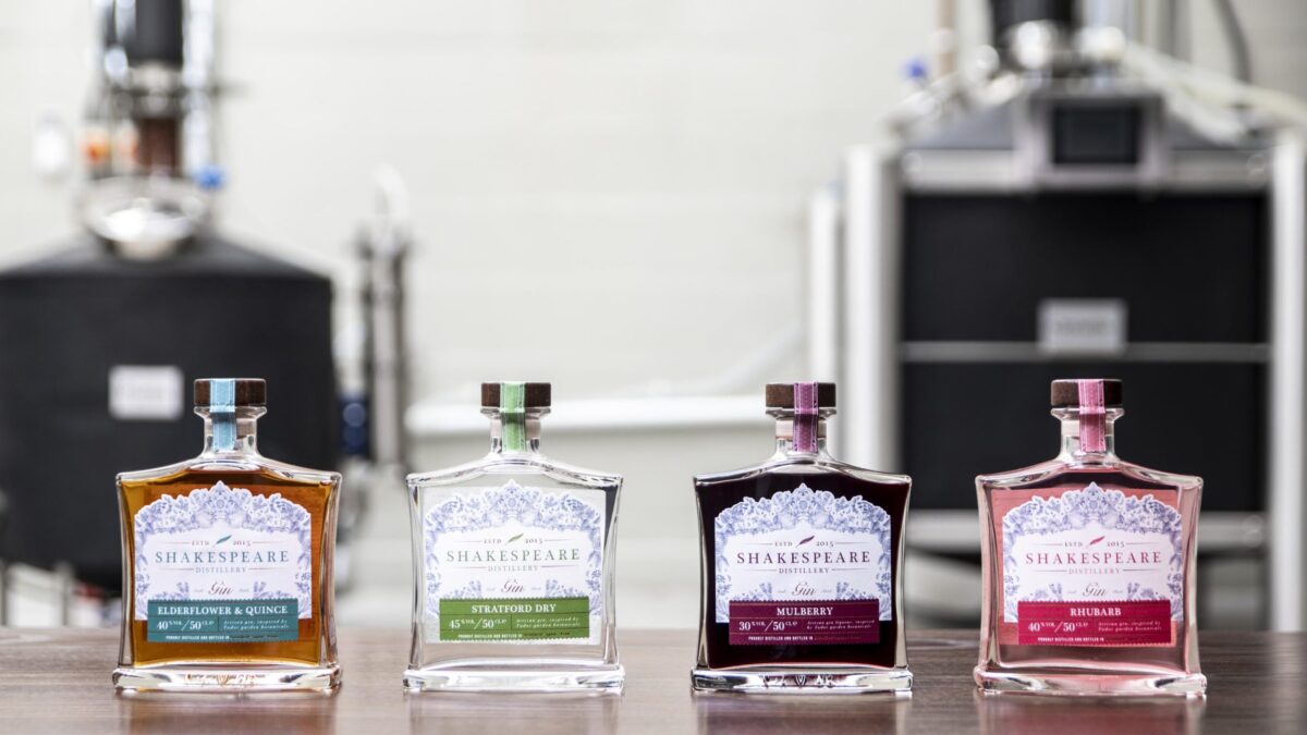 Shakespeare Distillery gins