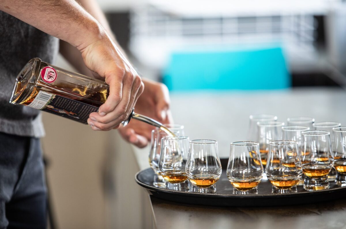 Shakespeare Distillery tasting