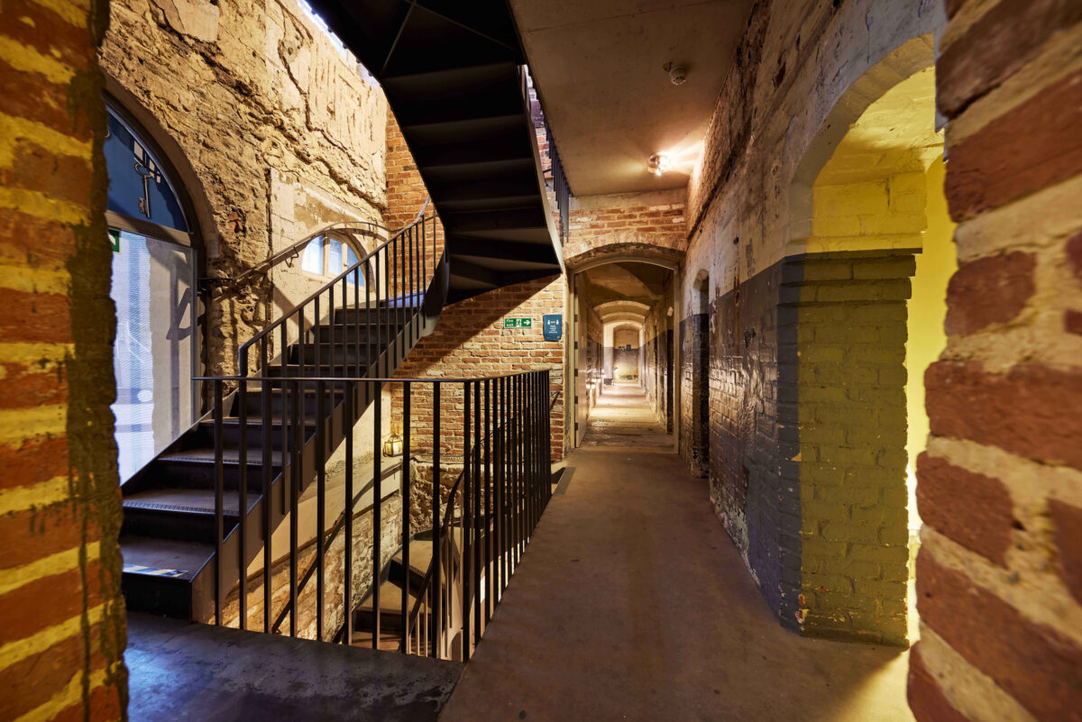 D Wing Corridor at Oxford Castle & Prison