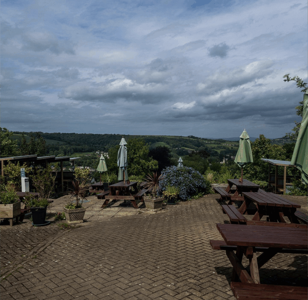 Garden at The Black Horse, Amberley