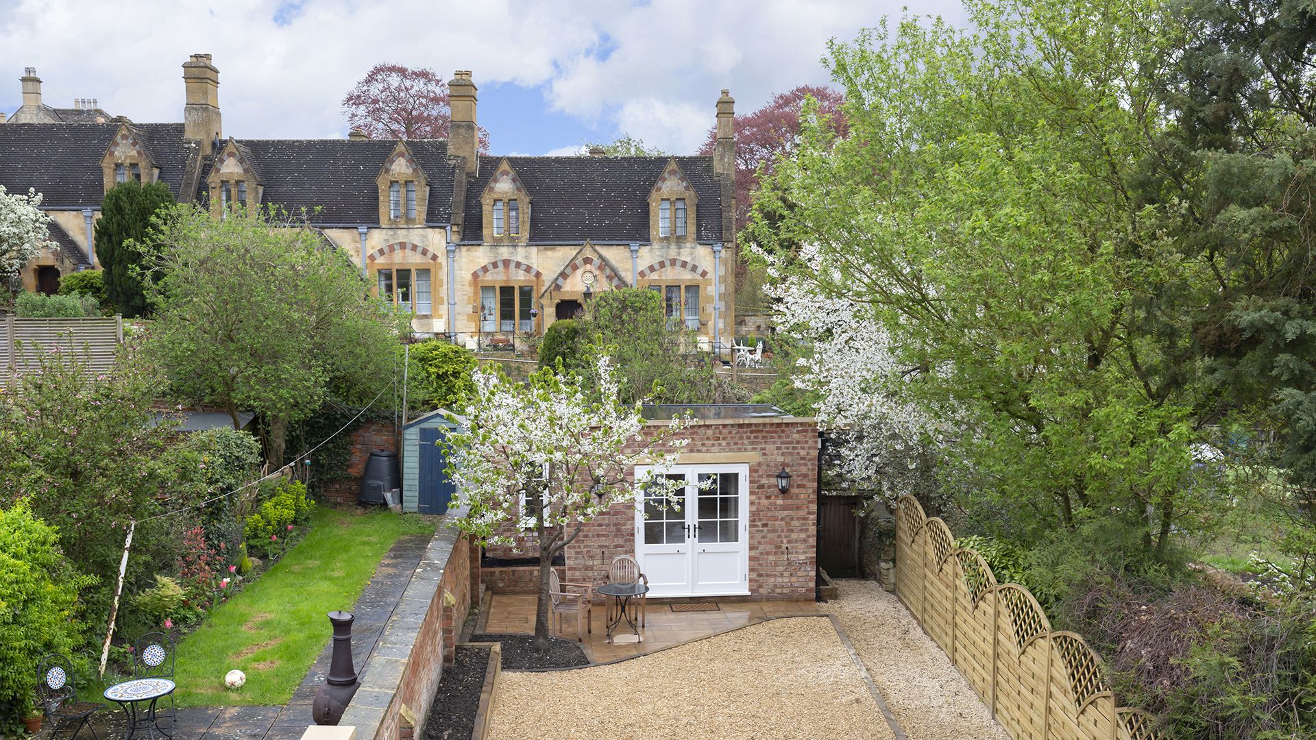 Garden area and annex, 14 Vineyard Street, Bolthole Retreats