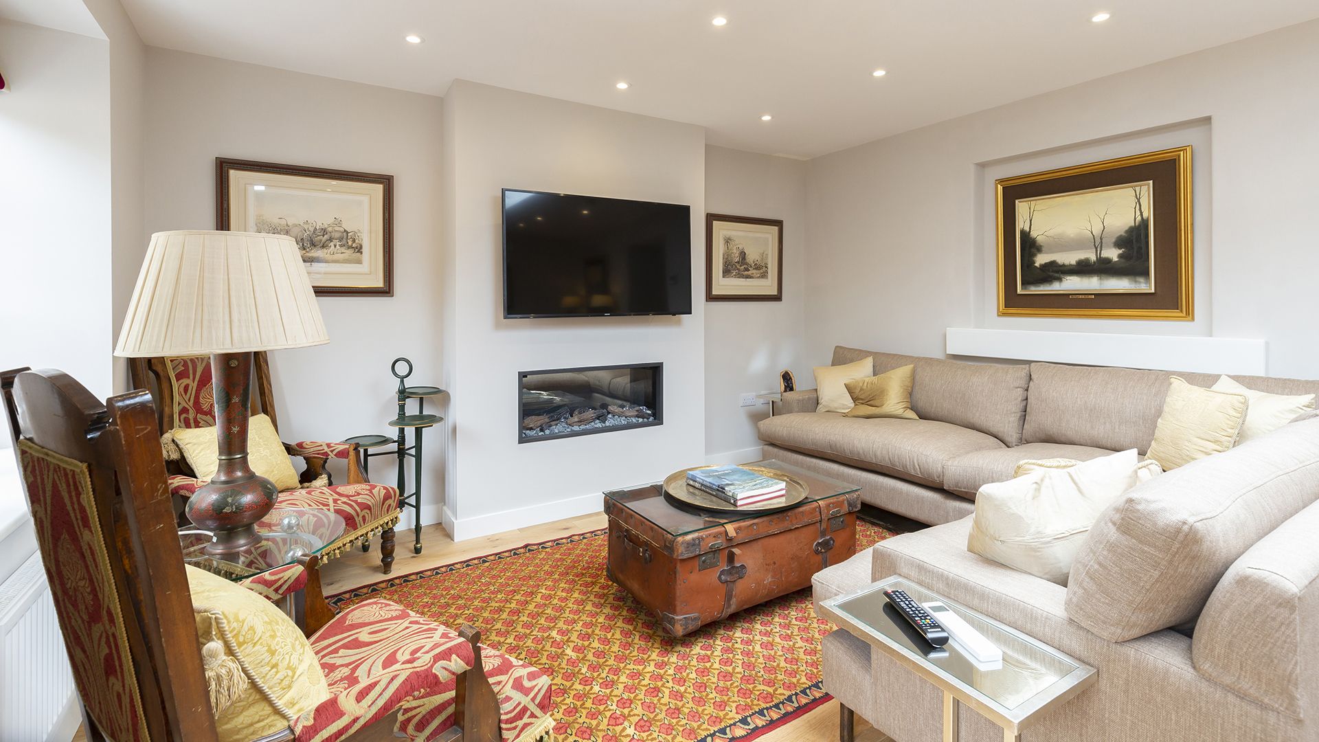 Living room, 14 Vineyard Street, Bolthole Retreats