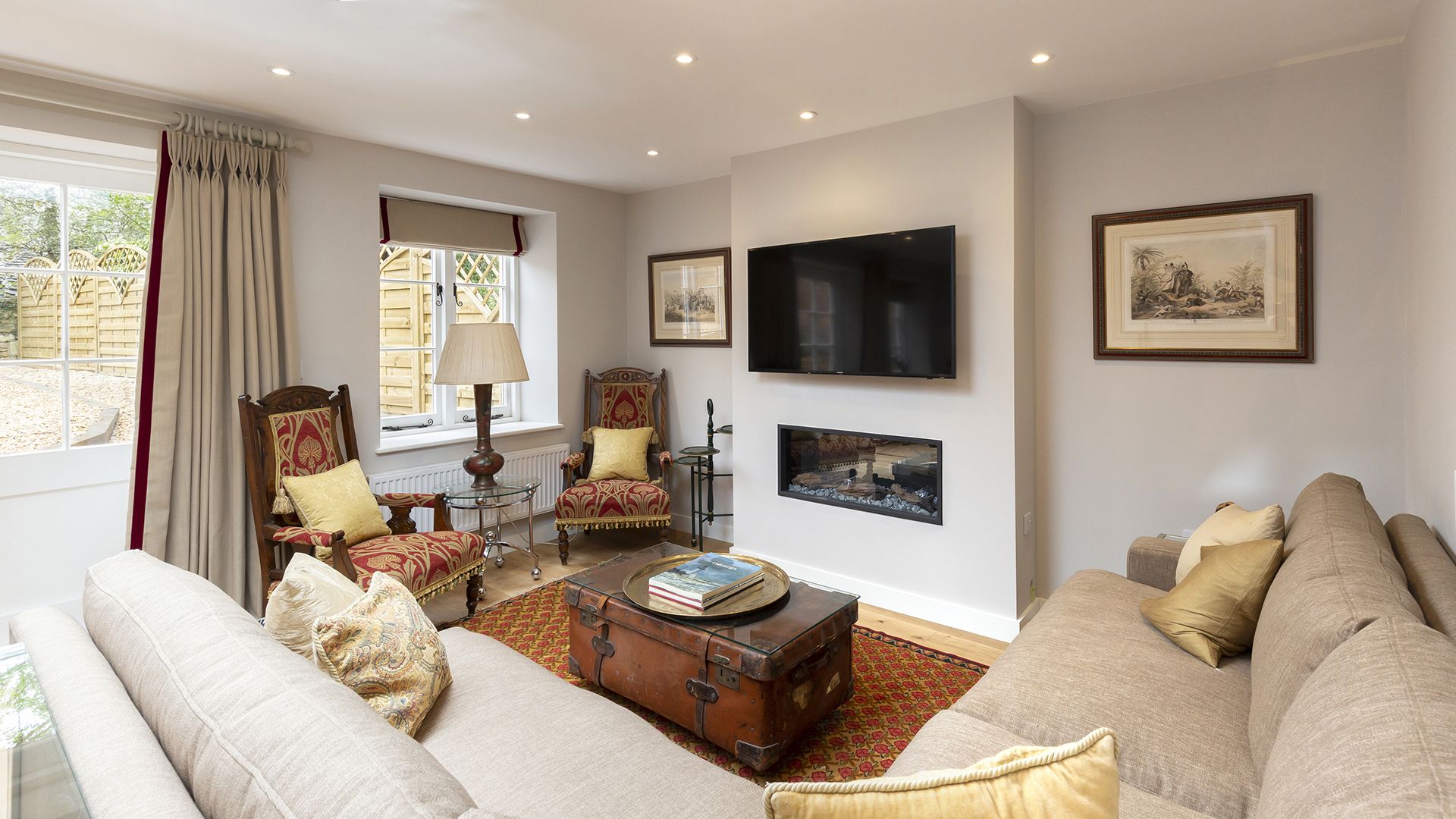 Living room, 14 Vineyard Street, Bolthole Retreats