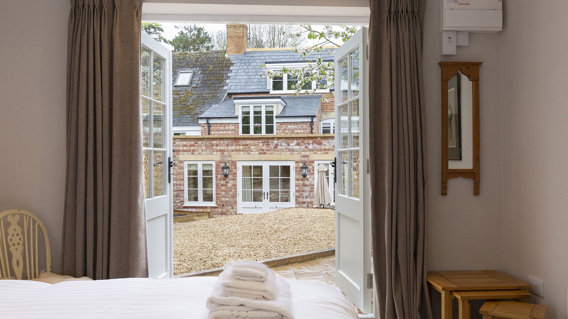view from annex to main house, 14 Vineyard Street, Bolthole Retreats