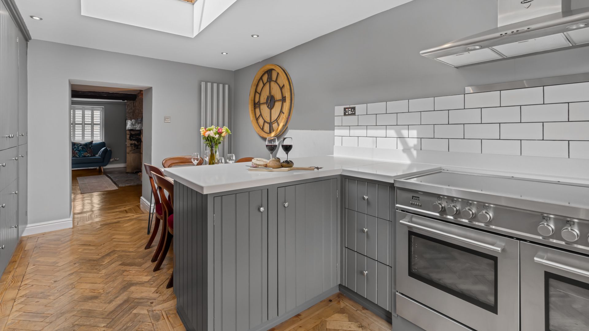 There is ample space for cooking up a storm in the kitchen