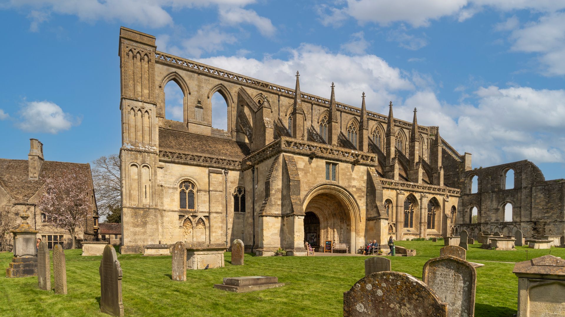 Malmesbury Abbey is an impressive attraction