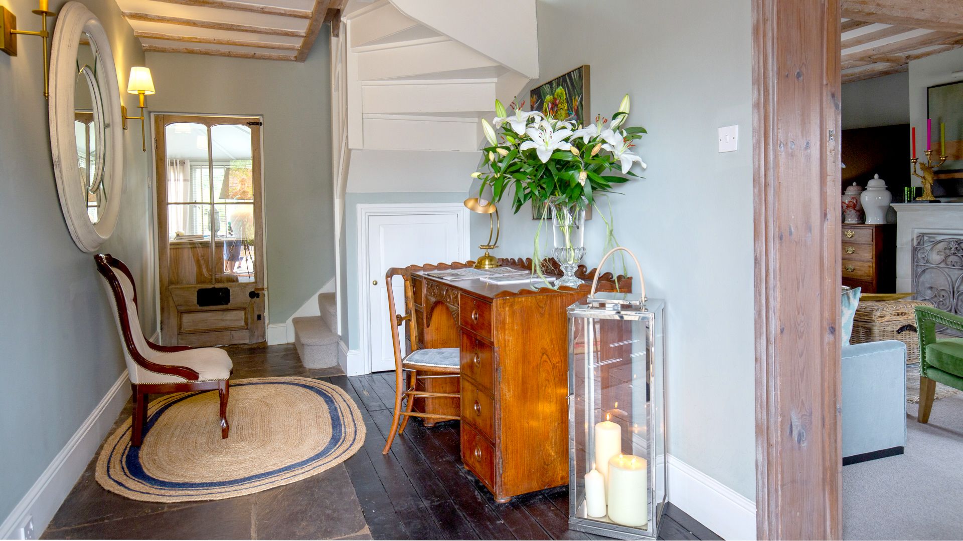 Entrance Hall, Beecham Farmhouse, Bolthole Retreats