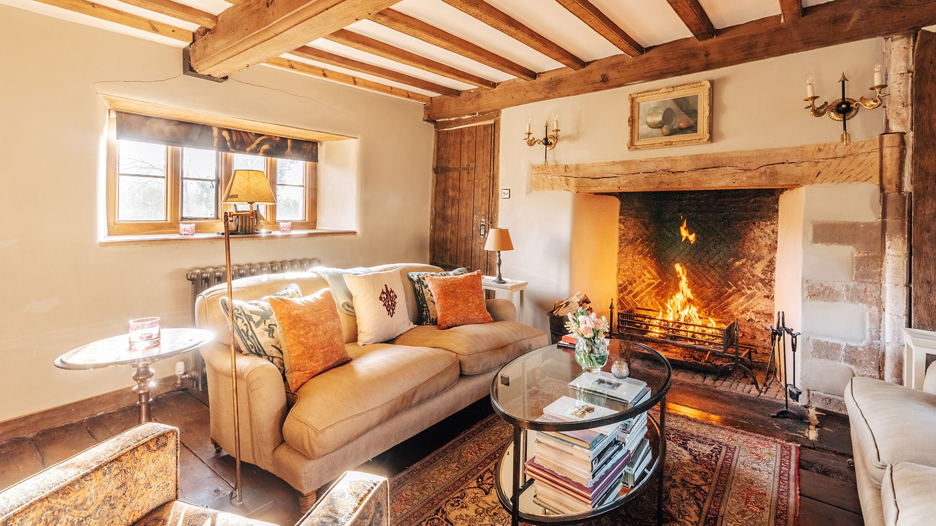 Sitting Room, Beaufort Farmhouse, Bolthole Retreats