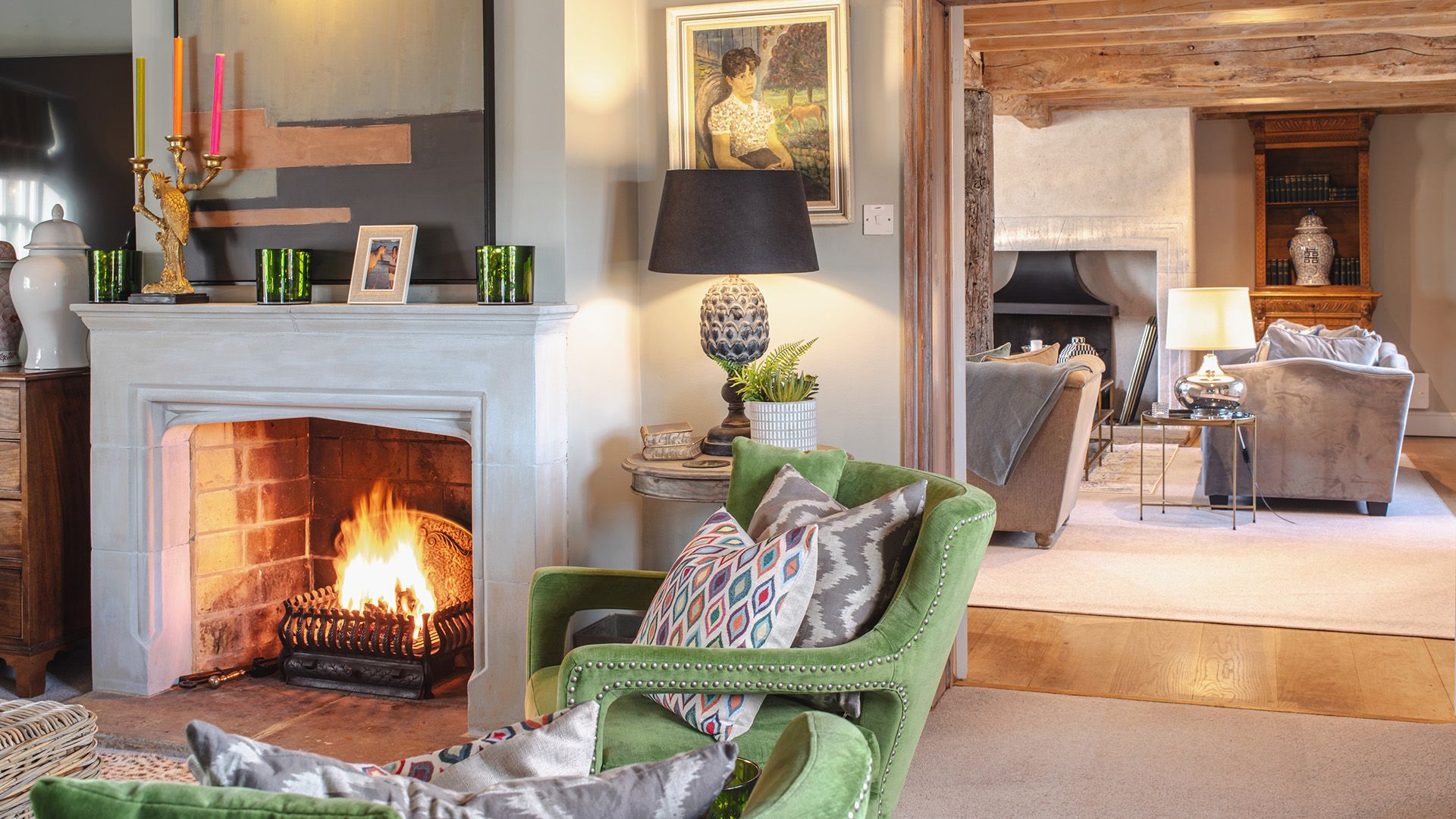 Sitting Room, Beecham Farmhouse, Bolthole Retreats