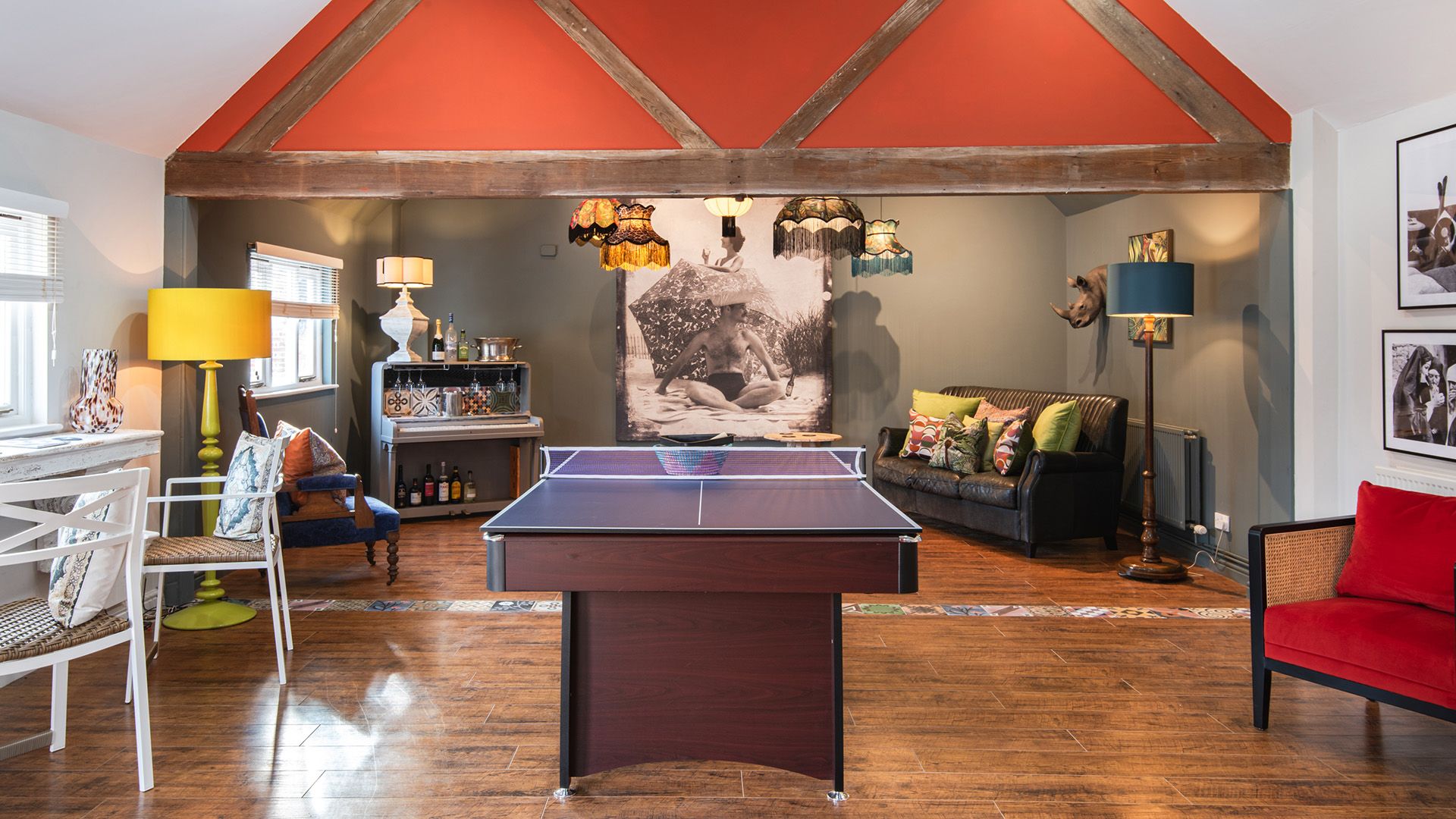 Games Room, Beecham Farmhouse, Bolthole Retreats