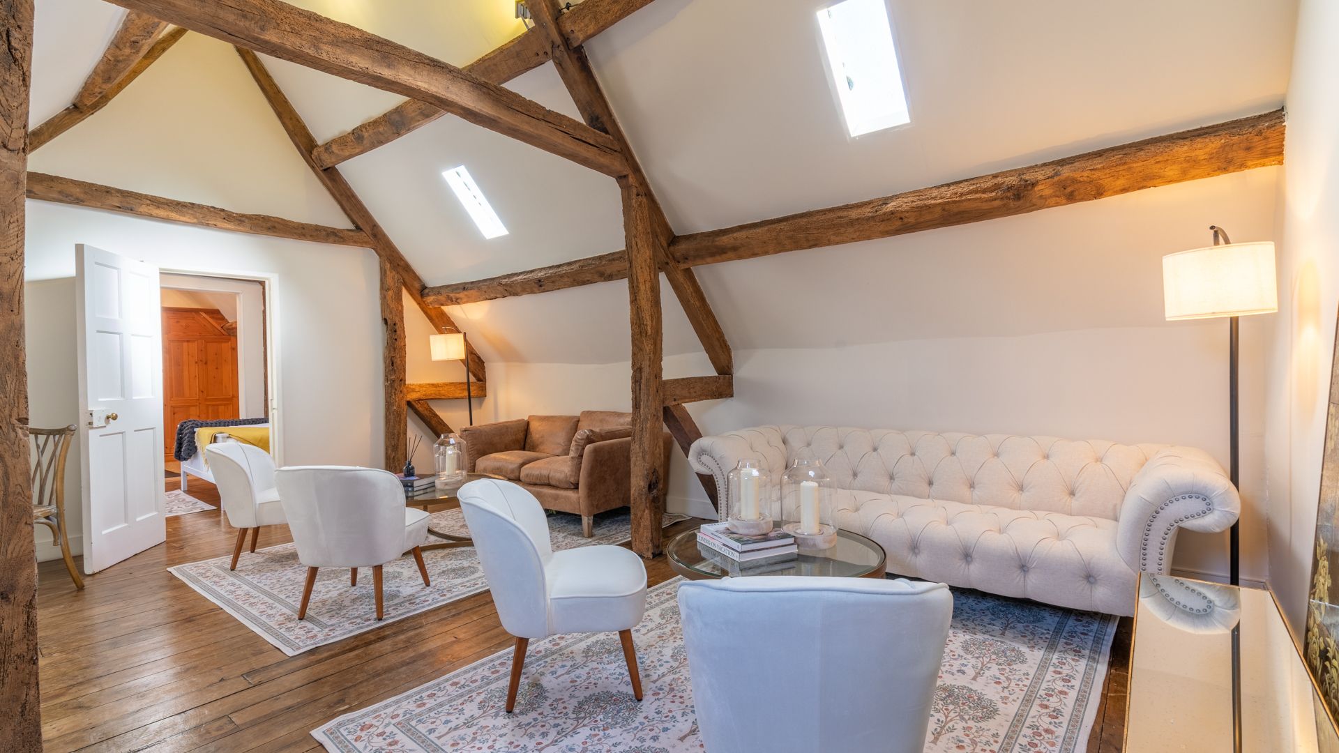 Sitting Area by The Soho, Foxholme Manor, Bolthole Retreats