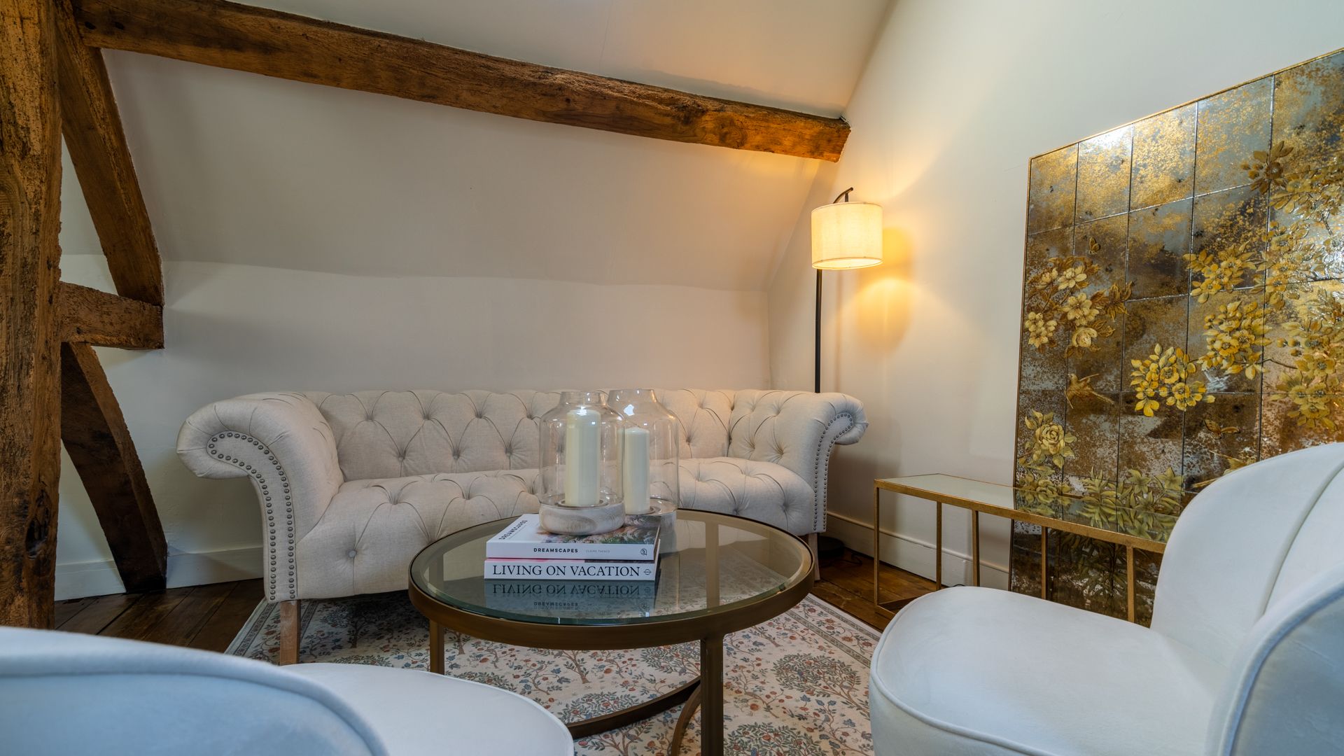 Sitting Area by The Soho, Foxholme Manor, Bolthole Retreats