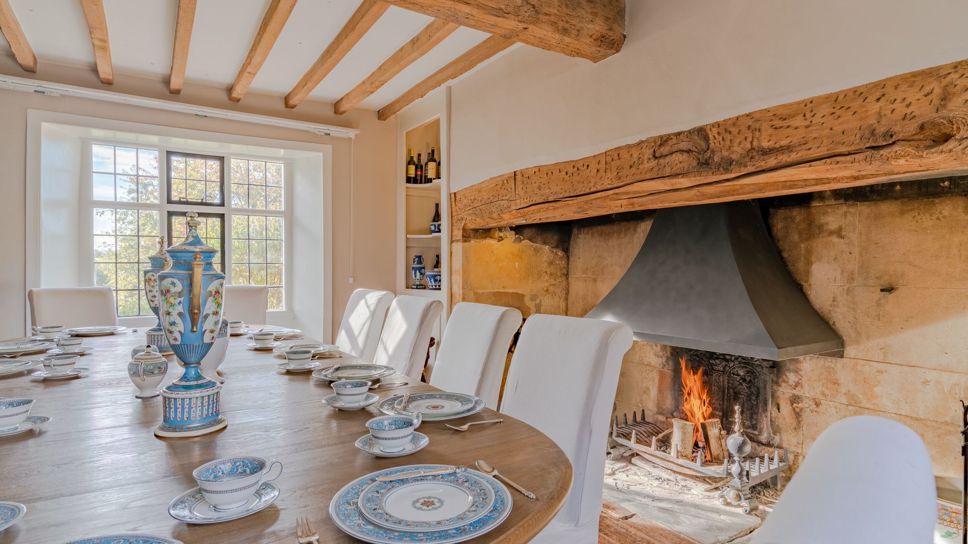 Dining Room, Foxholme Manor, Bolthole Retreats