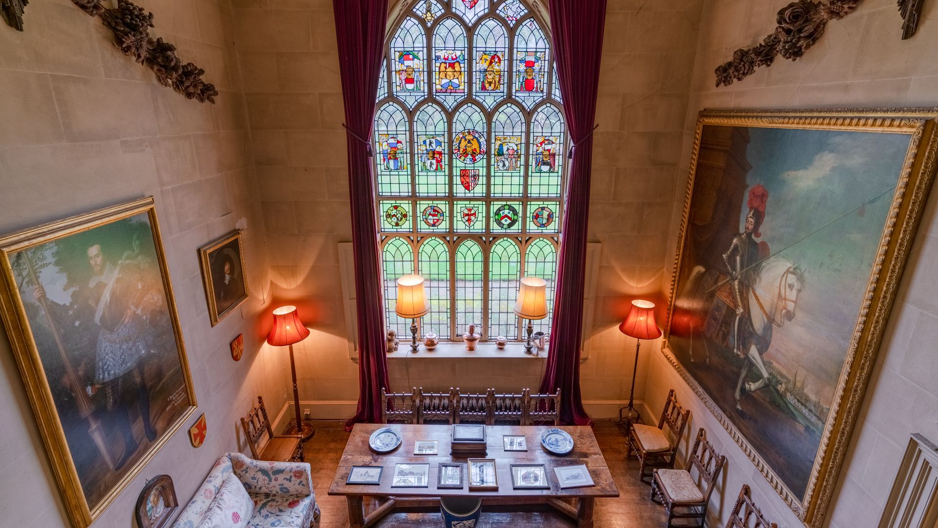 The opulent chapel exudes other worldly appeal