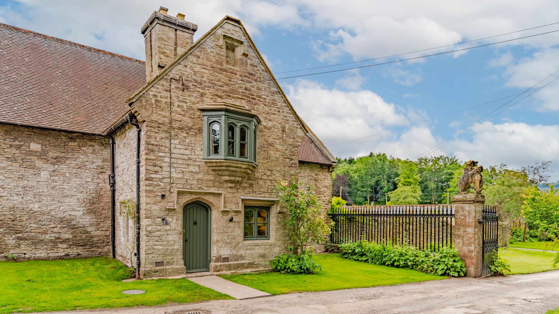 Upper Lodge's exterior is bursting with character