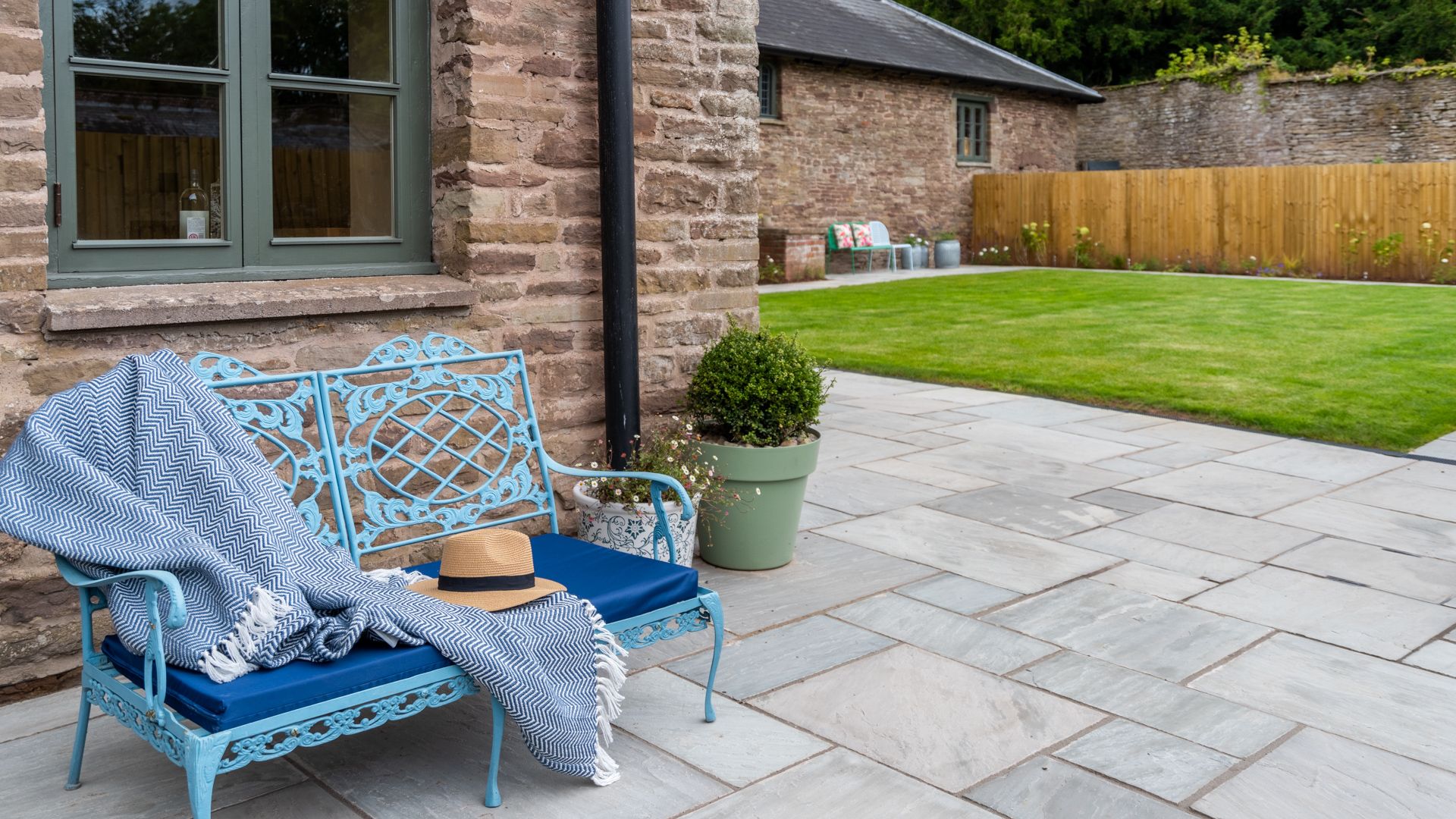 Upper Lodge's terrace has a serene ambience and abundant seating