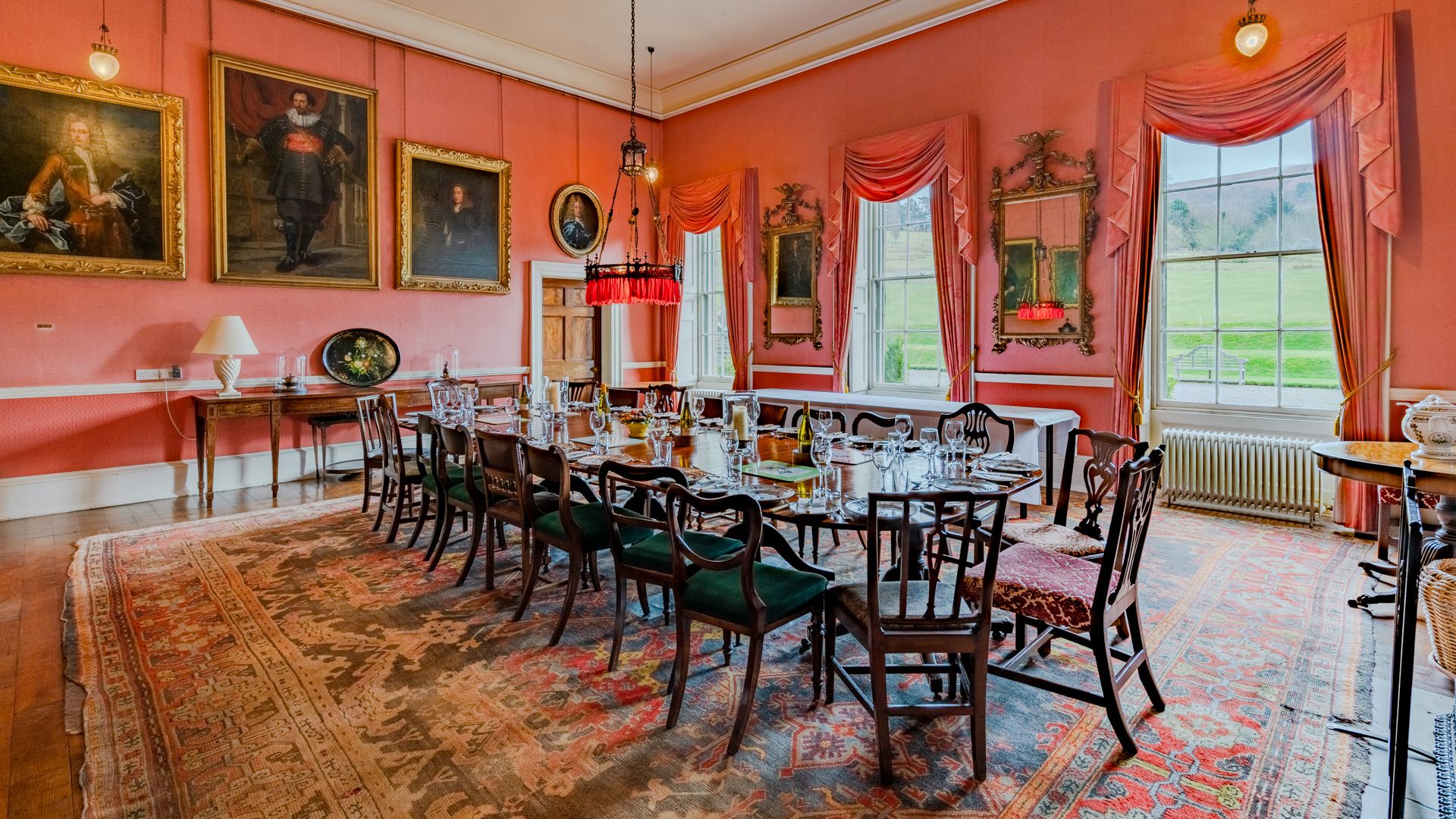 Kentchurch Court's banquet hall is a place to revel in regal splendour